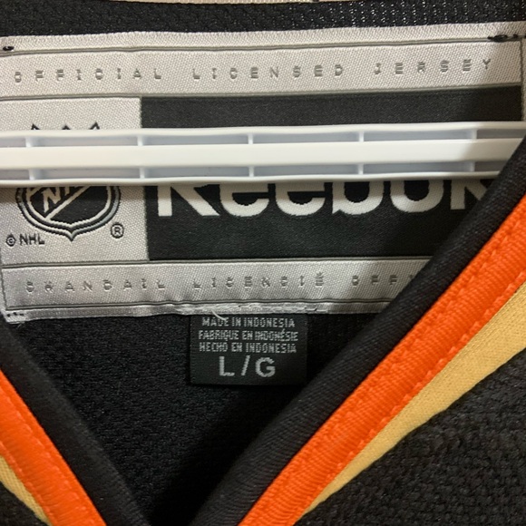 2008 Anaheim Ducks NHL Teemu Selanne Signed Autographed Jersey Size Large Reebok - Picture 10 of 11